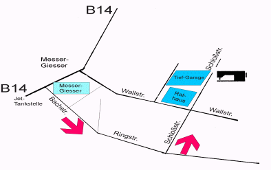 Lageplan, hier klicken für ausführliche Wegbeschreibung.